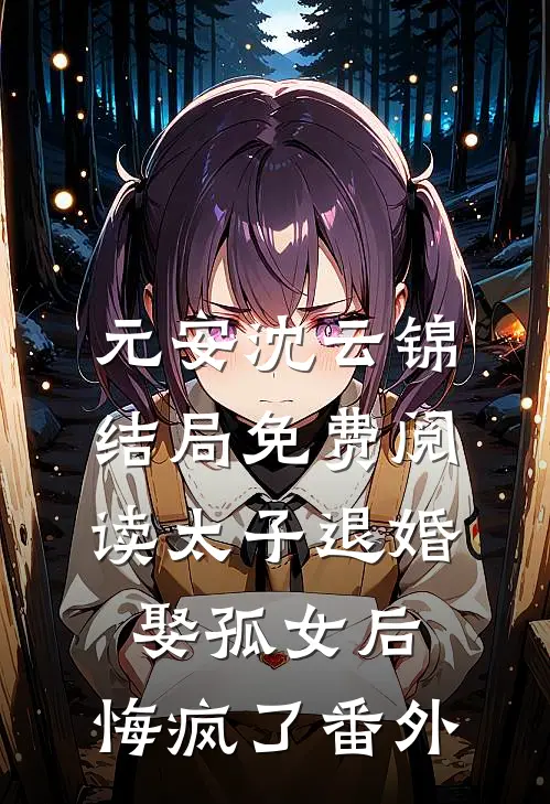 元安沈云锦结局免费阅读太子退婚娶孤女后，悔疯了番外