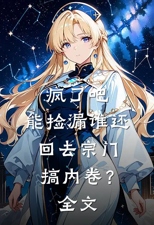 疯了吧，能捡漏谁还回去宗门搞内卷？全文