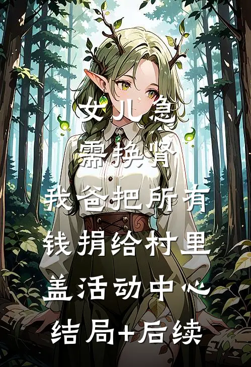 女儿急需换肾，我爸把所有钱捐给村里盖活动中心结局+后续