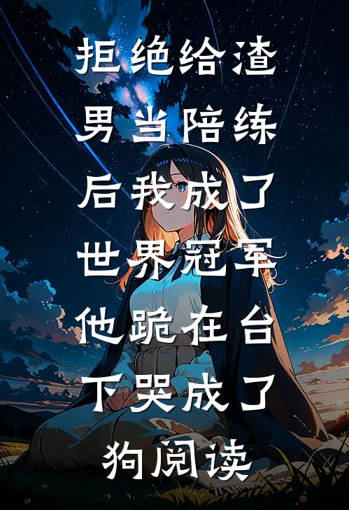 拒绝给渣男当陪练后我成了世界冠军，他跪在台下哭成了狗阅读