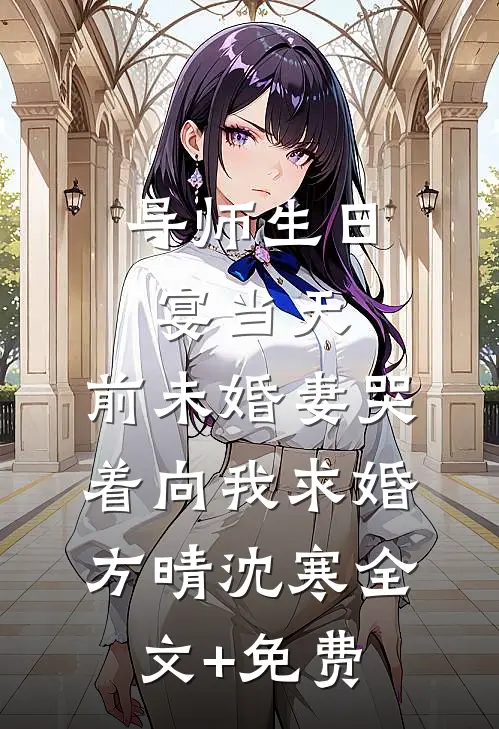 导师生日宴当天，前未婚妻哭着向我求婚方晴沈寒全文+免费