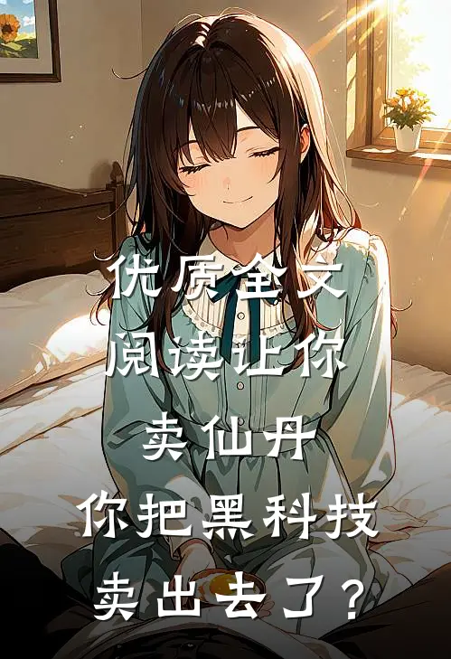 优质全文阅读让你卖仙丹，你把黑科技卖出去了？