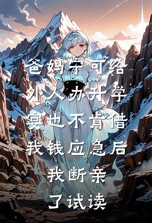 爸妈宁可给外人办升学宴也不肯借我钱应急后，我断亲了试读