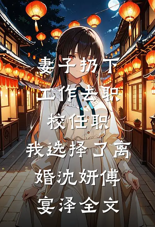 妻子扔下工作去职校任职，我选择了离婚沈妍傅宴泽全文