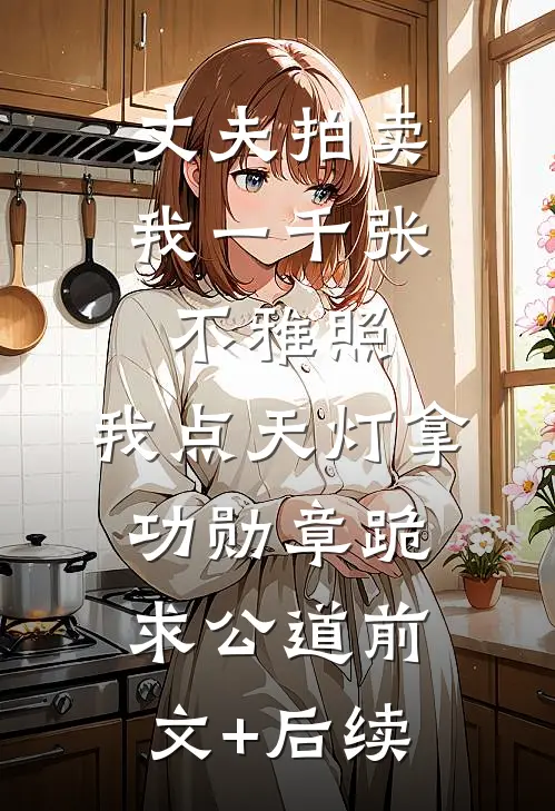丈夫拍卖我一千张不雅照，我点天灯拿功勋章跪求公道前文+后续