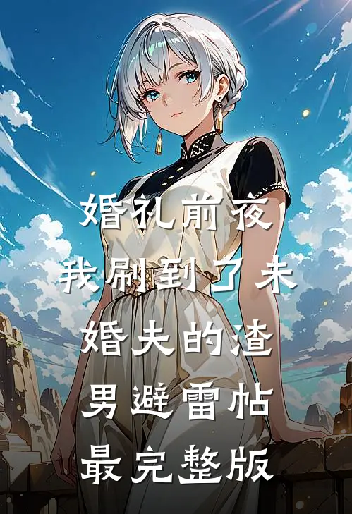 婚礼前夜，我刷到了未婚夫的渣男避雷帖最完整版