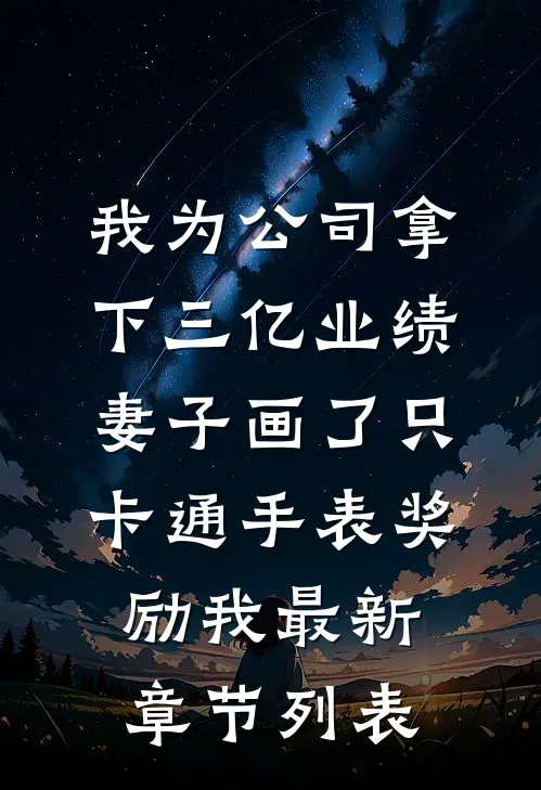 我为公司拿下三亿业绩，妻子画了只卡通手表奖励我最新章节列表