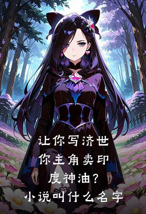 让你写济世，你主角卖印度神油？小说叫什么名字