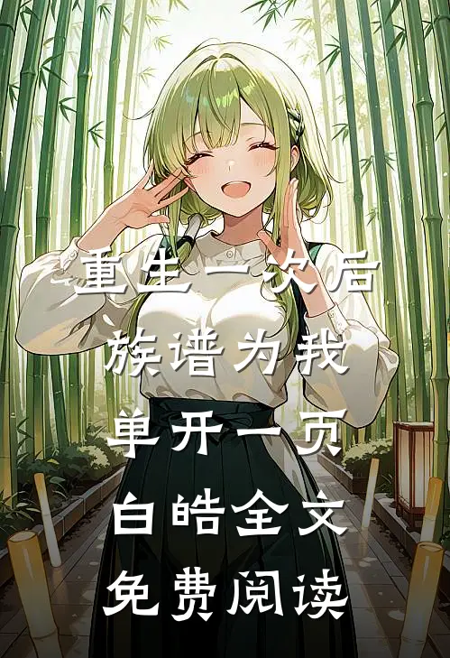 重生一次后，族谱为我单开一页白皓全文免费阅读