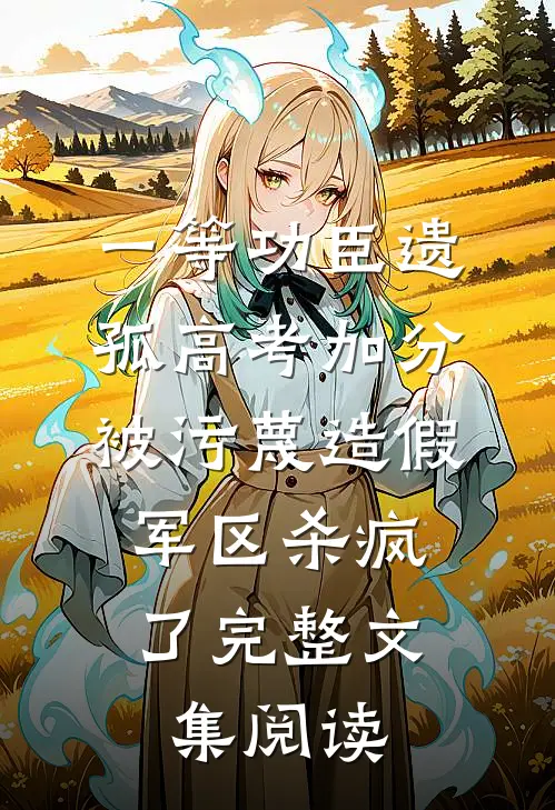 一等功臣遗孤高考加分被污蔑造假，军区杀疯了完整文集阅读
