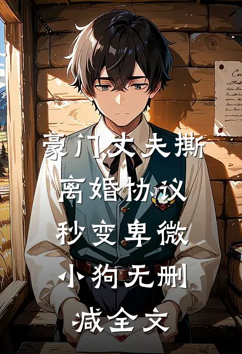 豪门丈夫撕离婚协议，秒变卑微小狗无删减全文