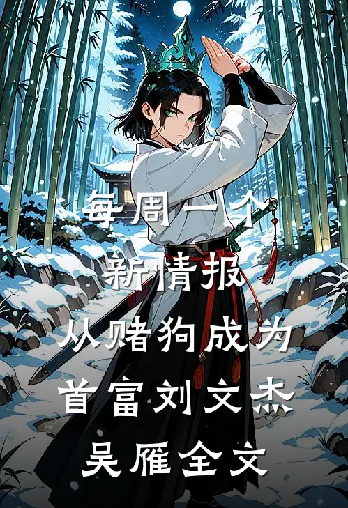 每周一个新情报，从赌狗成为首富刘文杰吴雁全文