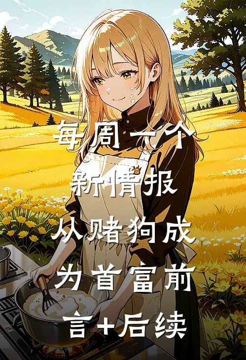 每周一个新情报，从赌狗成为首富前言+后续