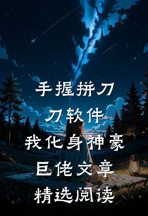 手握拼刀刀软件，我化身神豪巨佬文章精选阅读