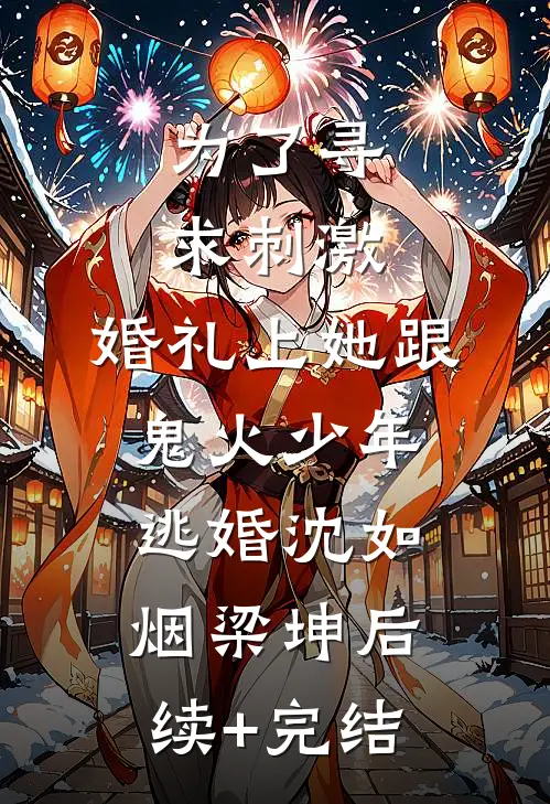 为了寻求刺激，婚礼上她跟鬼火少年逃婚沈如烟梁坤后续+完结