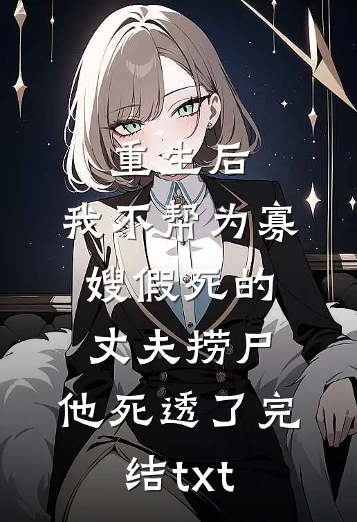 重生后，我不帮为寡嫂假死的丈夫捞尸，他死透了完结txt