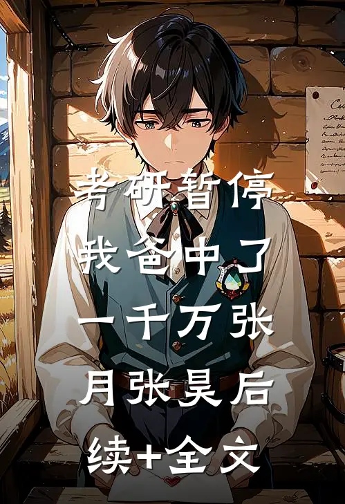 考研暂停，我爸中了一千万张月张昊后续+全文