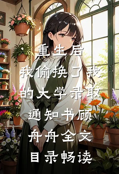 重生后，我偷换了我的大学录取通知书顾舟舟全文目录畅读