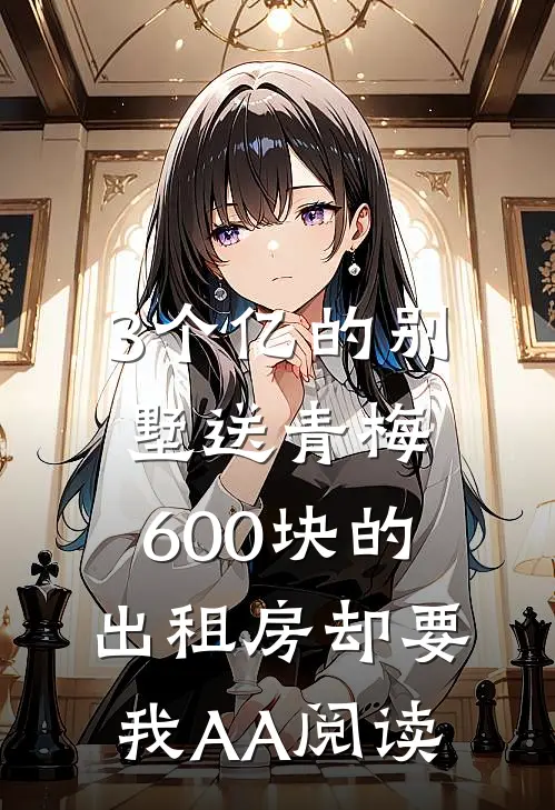 3个亿的别墅送青梅，600块的出租房却要我AA阅读