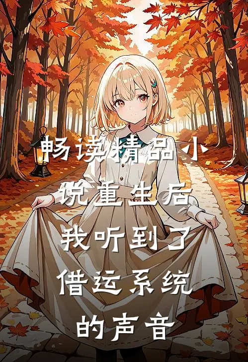 畅读精品小说重生后，我听到了借运系统的声音
