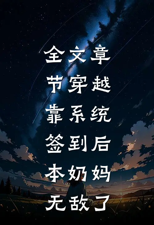 全文章节穿越：靠系统签到后，本奶妈无敌了