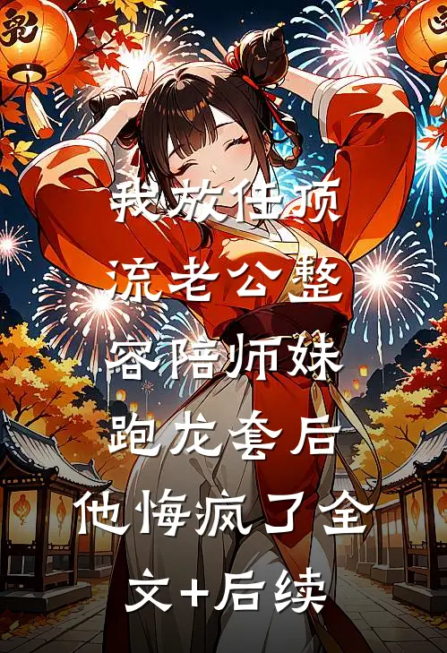 我放任顶流老公整容陪师妹跑龙套后，他悔疯了全文+后续