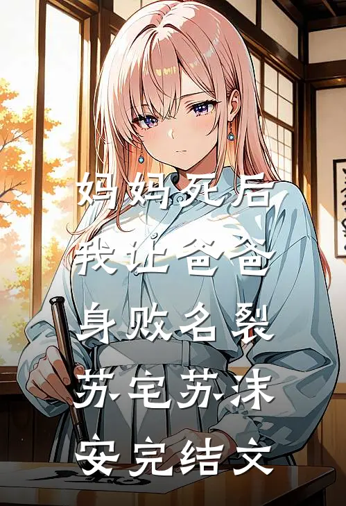 妈妈死后，我让爸爸身败名裂苏宅苏沫安完结文