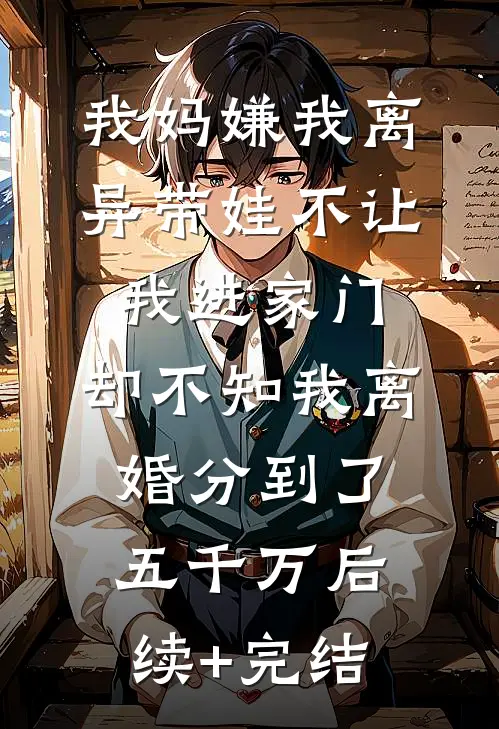我妈嫌我离异带娃不让我进家门，却不知我离婚分到了五千万后续+完结