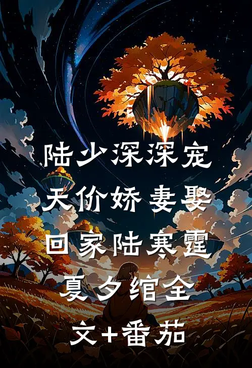 陆少深深宠：天价娇妻娶回家陆寒霆夏夕绾全文+番茄