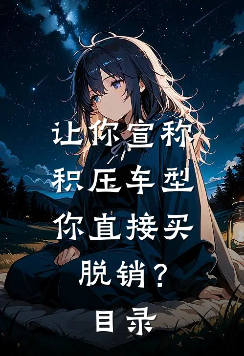 让你宣称积压车型，你直接买脱销？目录