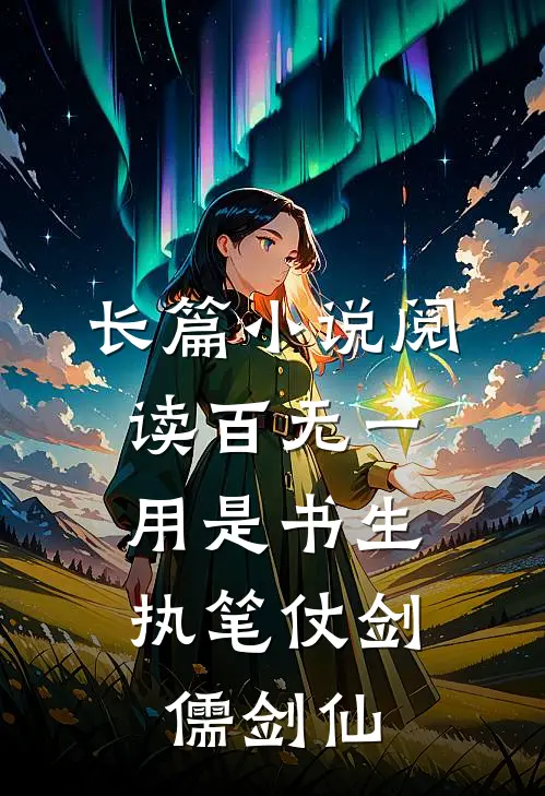 长篇小说阅读百无一用是书生，执笔仗剑儒剑仙