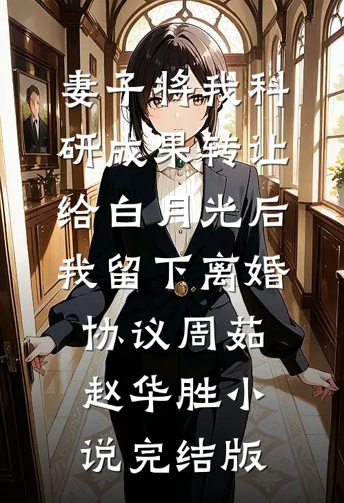 妻子将我科研成果转让给白月光后，我留下离婚协议周茹赵华胜小说完结版