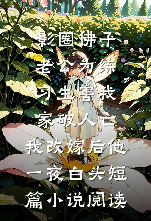 影圈佛子老公为练习生害我家破人亡，我改嫁后他一夜白头短篇小说阅读