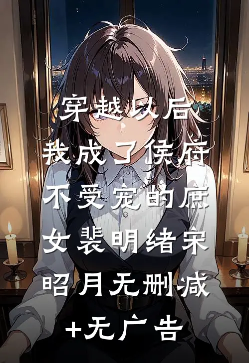 穿越以后，我成了侯府不受宠的庶女裴明绪宋昭月无删减+无广告