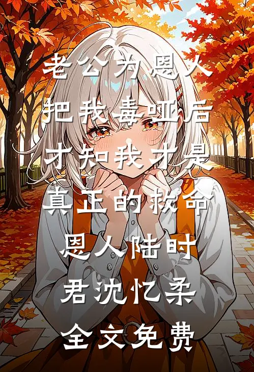 老公为恩人把我毒哑后，才知我才是真正的救命恩人陆时君沈忆柔全文免费