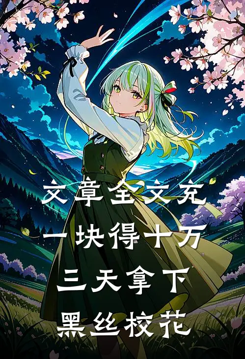 文章全文充一块得十万，三天拿下黑丝校花