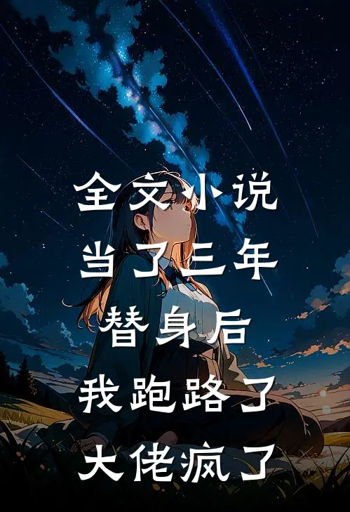 全文小说当了三年替身后，我跑路了，大佬疯了