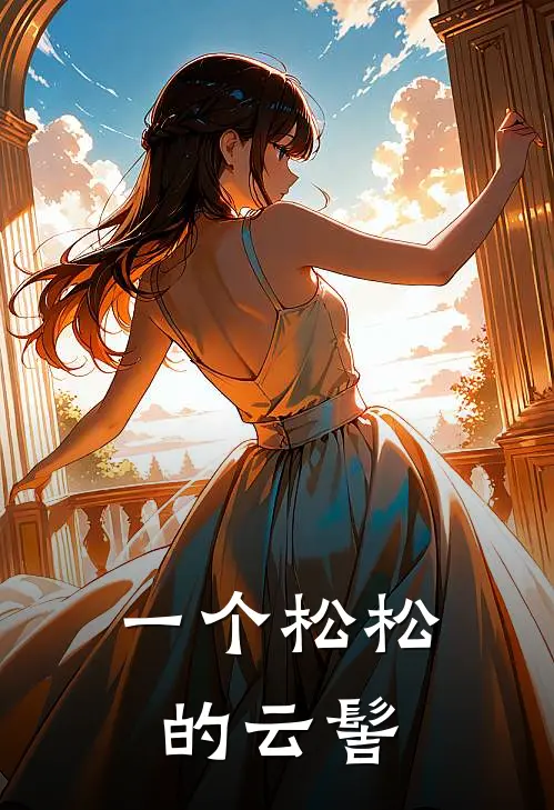 一个松松的云髻