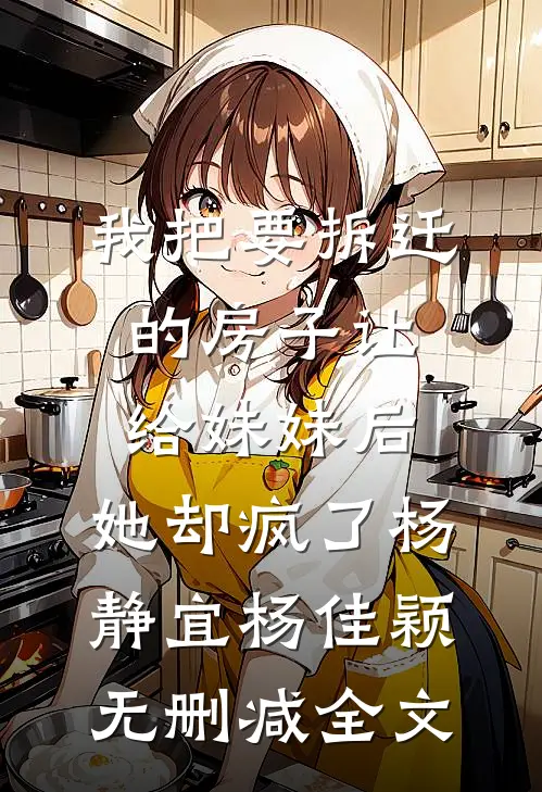 我把要拆迁的房子让给妹妹后，她却疯了杨静宜杨佳颖无删减全文
