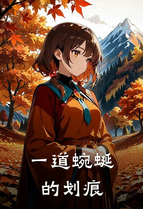 一道蜿蜒的划痕