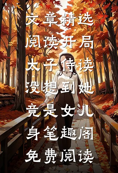 文章精选阅读开局太子侍读,没想到她竟是女儿身笔趣阁免费阅读