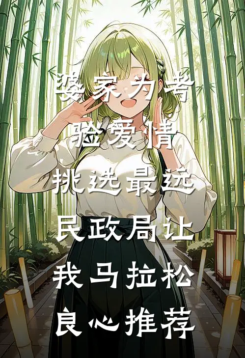 婆家为考验爱情，挑选最远民政局让我马拉松良心推荐