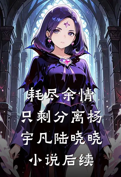耗尽余情，只剩分离杨宇凡陆晓晓小说后续