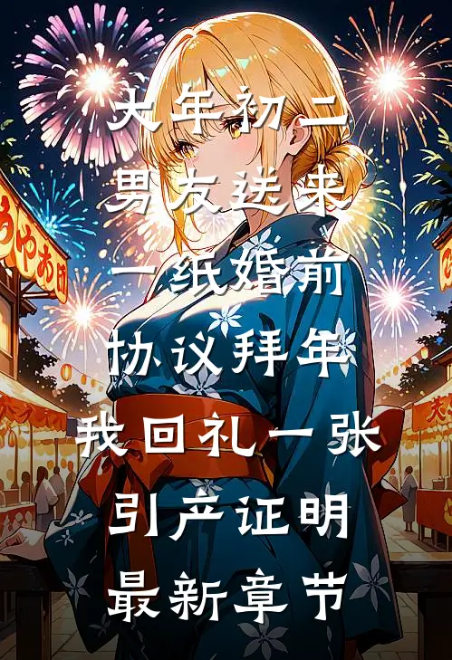大年初二男友送来一纸婚前协议拜年，我回礼一张引产证明最新章节