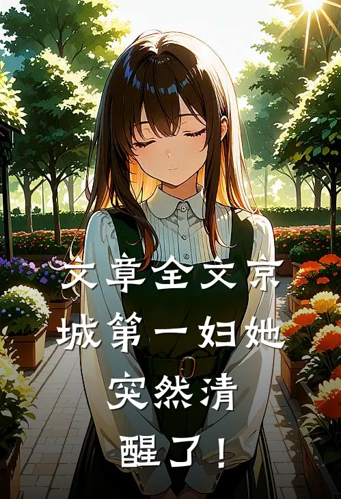 文章全文京城第一妇她，突然清醒了！