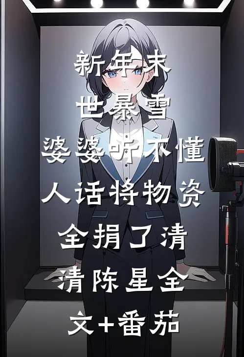 新年末世暴雪，婆婆听不懂人话将物资全捐了清清陈星全文+番茄