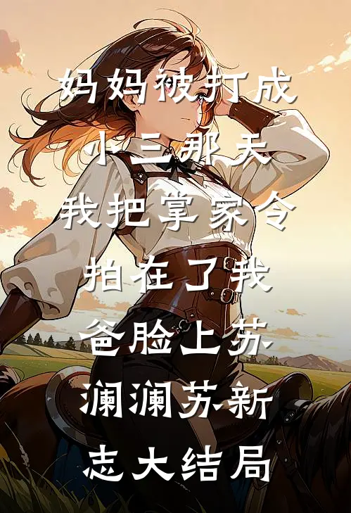 妈妈被打成小三那天，我把掌家令拍在了我爸脸上苏澜澜苏新志大结局