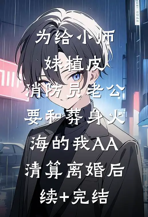 为给小师妹植皮，消防员老公要和葬身火海的我AA清算离婚后续+完结