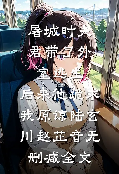 屠城时夫君带了外室逃生，后来他跪求我原谅陆玄川赵芷音无删减全文