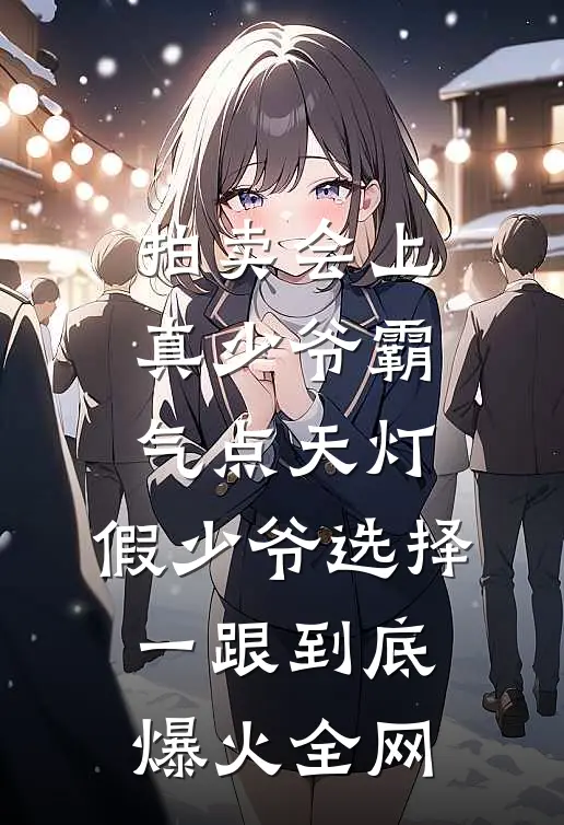 拍卖会上真少爷霸气点天灯，假少爷选择一跟到底爆火全网